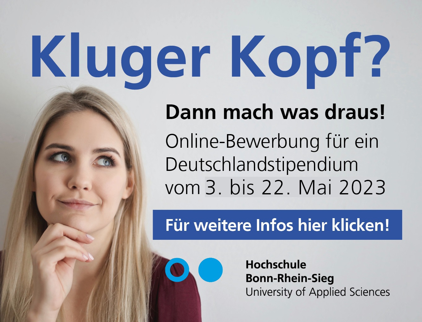 Deutschlandstipendium 2023 | Hochschule Bonn-Rhein-Sieg (H-BRS)